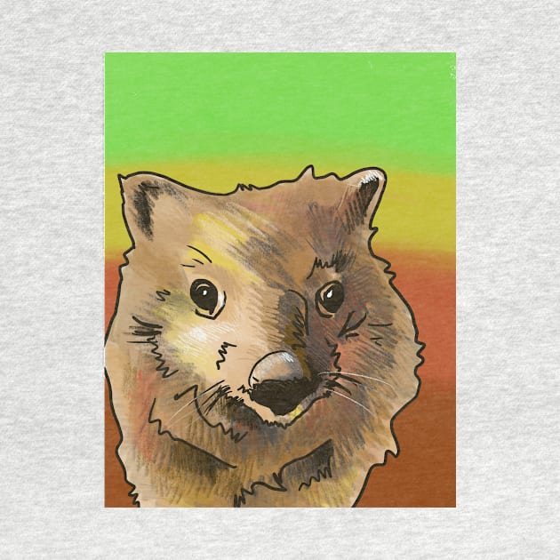 Wombat by shehitsback